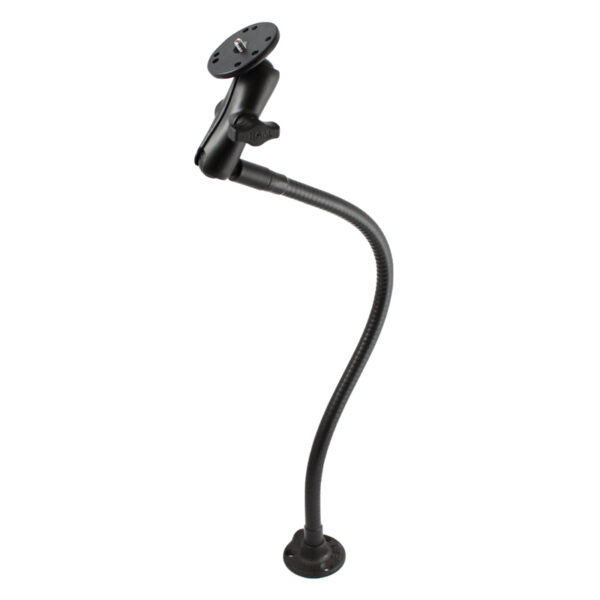 Braccio flessibile RAM da 18" con doppio supporto a sfera e perno filettato da 1/4"-20 Ram Mounts RAM-B-141-1890