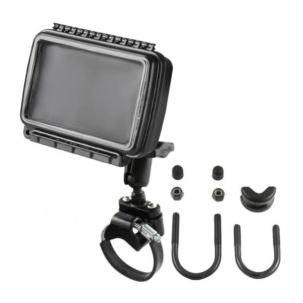 RAM Aqua Box ATV/UTV Montaggio su guida per dispositivi di larghezza media Ram Mounts RAM-B-149Z-2-AQ6 - immagine 2