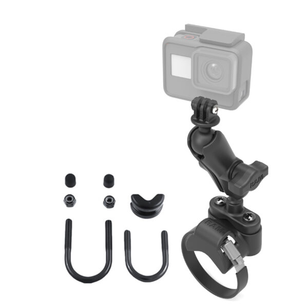 Supporto per bullone a U per manubrio RAM ATV / UTV con adattatore per action cam Ram Mounts RAM-B-149Z-2-GOP1U