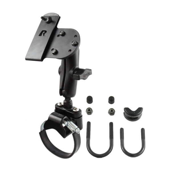 RAM ATV/UTV Doppio Supporto per Guida a Sfera con Clip Fondina per Pistola Ram Mounts RAM-B-149Z-2-GUN1U - immagine 2