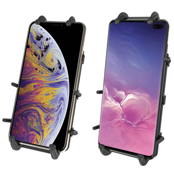 RAM® Quick-Grip™ XL Phone Mount with Handlebar U-Bolt Base Ram Mounts RAM-B-149Z-A-PD4 - immagine 4