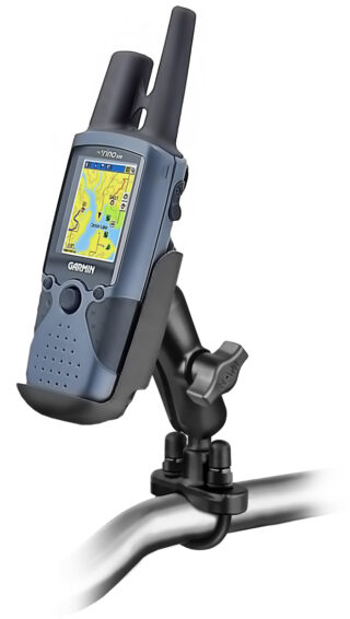 RAM Manubrio U-Bolt Doppia Sfera Mount per Garmin Rino 520 più Altro Ram Mounts RAM-B-149Z-GA20U