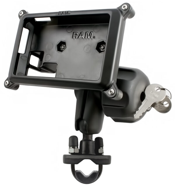 RAM Manubrio U-Bolt Mount con Custodia di Bloccaggio per Garmin nuvi più Altro Ram Mounts RAM-B-149Z-GA25LU - immagine 2