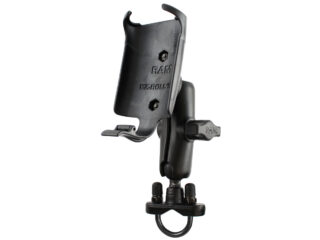 RAM® Handlebar U-Bolt Double Ball Mount for Garmin Colorado 400c + More Ram Mounts RAM-B-149Z-GA27