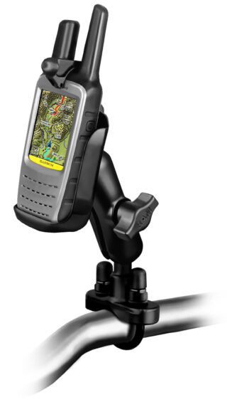 RAM Manubrio U-Bolt Doppio Supporto a Sfera per Garmin Rino 610, 650 e 655t Ram Mounts RAM-B-149Z-GA47