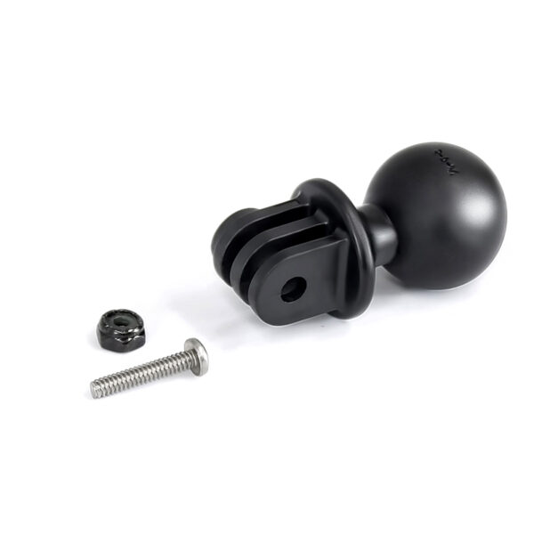RAM® Handlebar U-Bolt Double Ball Mount with Action Camera Adapter Ram Mounts RAM-B-149Z-GOP1 - immagine 4