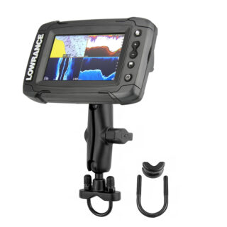 RAM Manubrio U-Bolt Doppia Sfera Supporto per Lowrance Elite-5 più Altro Ram Mounts RAM-B-149Z-LO11-NAV1