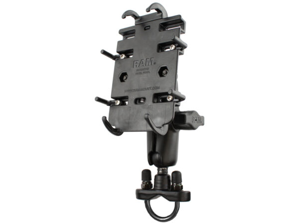 RAM® Quick-Grip™ Phone Mount with Handlebar U-Bolt Base Ram Mounts RAM-B-149Z-PD3