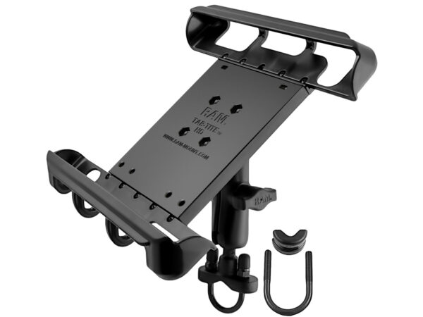 RAM® Tab-Tite™ Handlebar U-Bolt Mount for Large Tablets with Cases Ram Mounts RAM-B-149Z-TAB8 - immagine 2