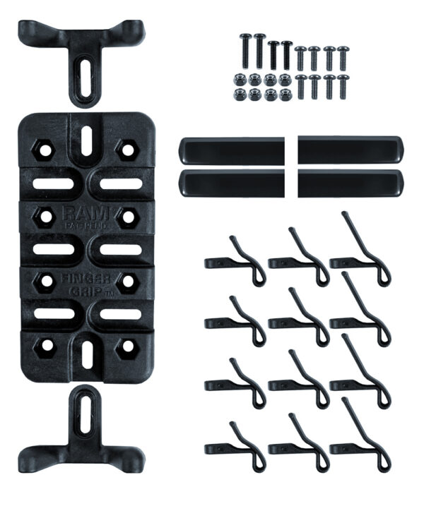 RAM® Finger-Grip™ Universal Mount with Handlebar U-Bolt Base Ram Mounts RAM-B-149Z-UN4 - immagine 3