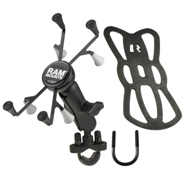 RAM® X-Grip® Handlebar U-Bolt Mount for 7"-8" Tablets Ram Mounts RAM-B-149Z-UN8 - immagine 2