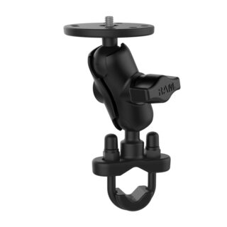 RAM Manubrio U-Bolt Doppio Attacco a Sfera 1/4"-20 Perno Filettato - Corto Ram Mounts RAM-B-149ZA-C1U