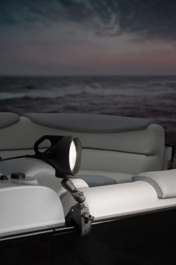 RAM Tough-Claw Doppia Sfera di Supporto con Faretto LED Ram Mounts RAM-B-152-404 - immagine 2