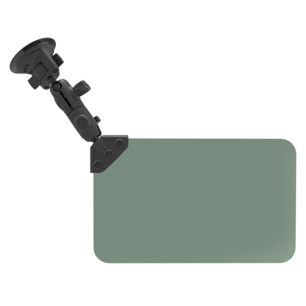 Supporto a ventosa con visiera parasole e oscurante Ram Mounts RAM-B-166-326-VIS-G1U