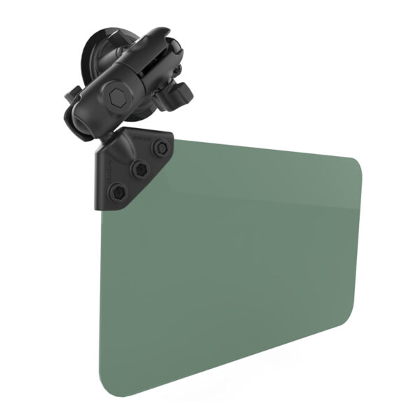 Supporto a ventosa con visiera parasole e oscurante Ram Mounts RAM-B-166-326-VIS-G1U - immagine 2