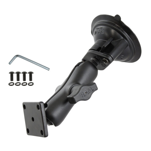 Ventosa Twist-Lock RAM per TomTom Rider 2 e Urban Rider - Media Ram Mounts RAM-B-166-347U-TOM1