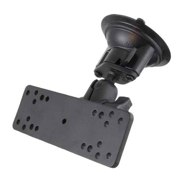RAM Supporto a ventosa Twist-Lock con piastra elettronica - Corto Ram Mounts RAM-B-166-A-111U
