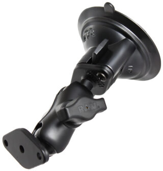 RAM® Twist-Lock™ Suction Cup Double Ball Mount Ram Mounts RAM-B-166-A