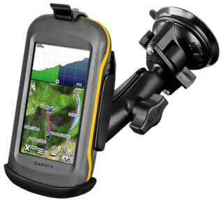 RAM Supporto a ventosa Twist-Lock per Garmin Montana serie 600 Ram Mounts RAM-B-166-GA46