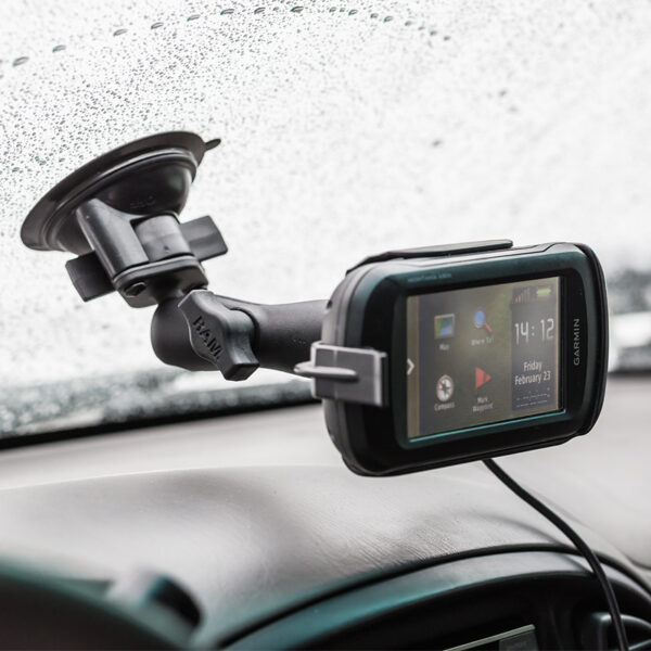 RAM Supporto a ventosa Twist-Lock per Garmin Montana serie 600 Ram Mounts RAM-B-166-GA46 - immagine 3
