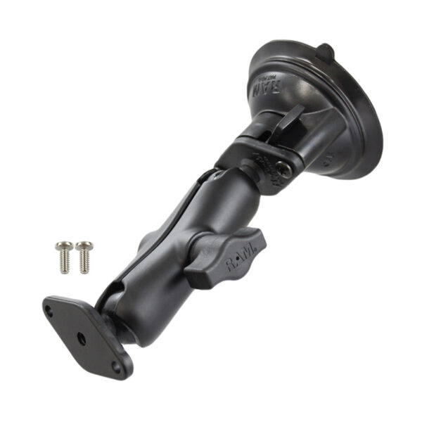 RAM Supporto a ventosa Twist-Lock per Lowrance AirMap 2000c Ram Mounts RAM-B-166-LO4U