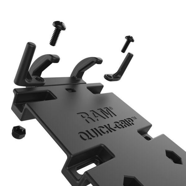 Supporto Ram Mounts RAM-B-166-PD4-2QCCIGU per CELLULARI oltre 6" e con caricabatterie accendisigari USB. - immagine 4