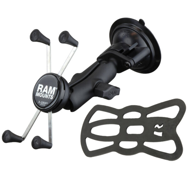 RAM® X-Grip® Large Phone Mount with RAM® Twist-Lock™ Suction Cup Base Ram Mounts RAM-B-166-UN10 - immagine 2
