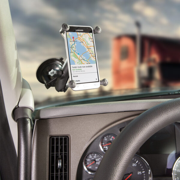 RAM® X-Grip® Large Phone Mount with RAM® Twist-Lock™ Suction Cup Base Ram Mounts RAM-B-166-UN10 - immagine 4