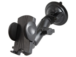 RAM Supporto a ventosa Twist-Lock con supporto universale per telefono Ram Mounts RAM-B-166-UN1U