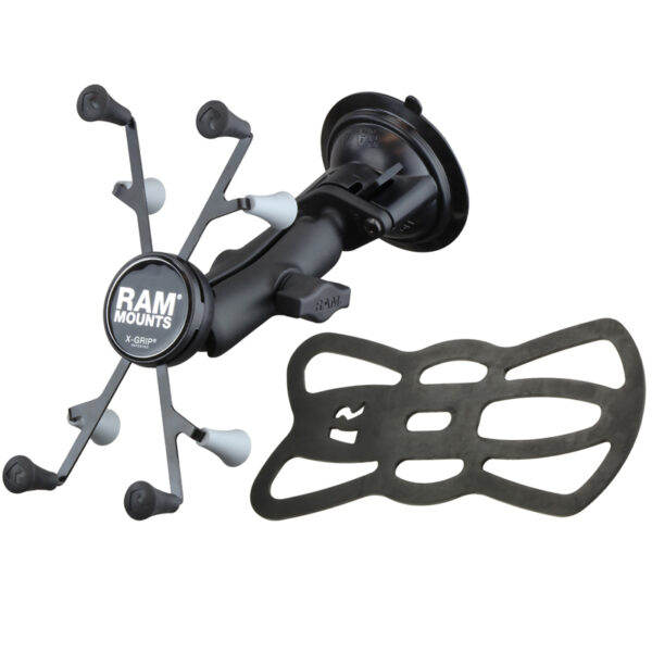 RAM® X-Grip® with RAM® Twist-Lock™ Suction Cup Mount for 7"-8" Tablets Ram Mounts RAM-B-166-UN8 - immagine 2