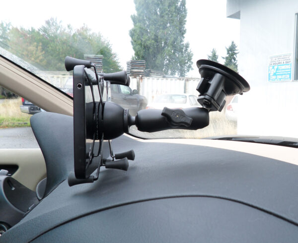 RAM® X-Grip® with RAM® Twist-Lock™ Suction Cup Mount for 7"-8" Tablets Ram Mounts RAM-B-166-UN8 - immagine 4