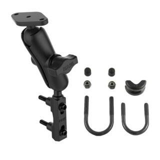 RAM® Motorcycle Brake/Clutch Reservoir Mount with Diamond Plate Ram Mounts RAM-B-174