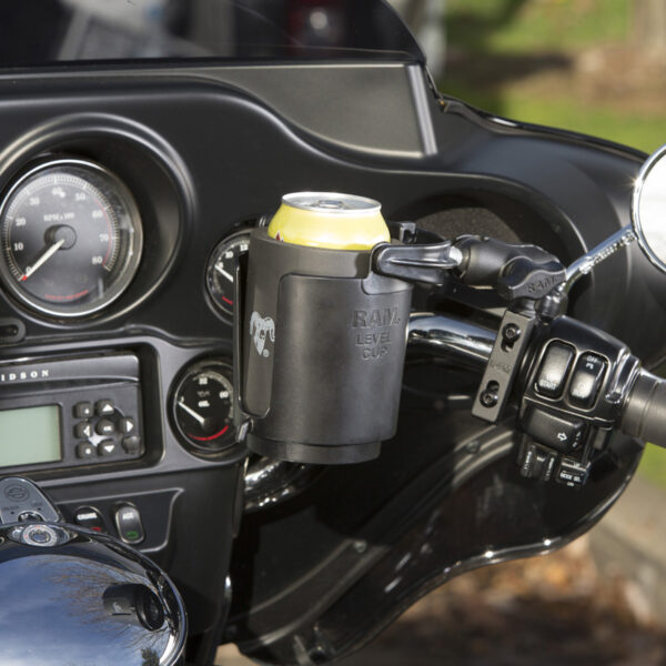RAM® Level Cup™ 16oz Drink Holder with Brake/Clutch Reservoir Base Ram Mounts RAM-B-174-A-132 - immagine 2