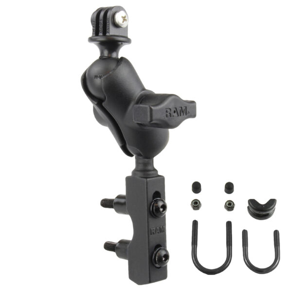 RAM Base Serbatoio Freno/Frizione Moto con Supporto Action Camera Ram Mounts RAM-B-174-A-GOP1U - immagine 2