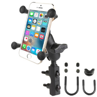RAM® X-Grip® Phone Mount with Motorcycle Brake/Clutch Reservoir Base Ram Mounts RAM-B-174-A-UN7