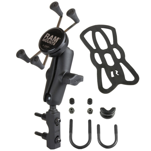 RAM® X-Grip® Phone Mount with Motorcycle Brake/Clutch Reservoir Base Ram Mounts RAM-B-174-UN7 - immagine 2