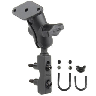 RAM Supporto Serbatoio Freno/Frizione Moto con Piastra a rombo - Corto Ram Mounts RAM-B-174U-A