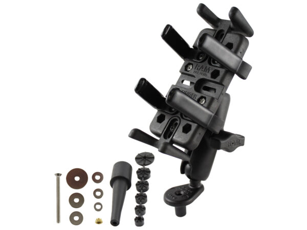 RAM® Finger-Grip® Universal Holder with Motorcycle Fork Stem Base Ram Mounts RAM-B-176-UN4 - immagine 2
