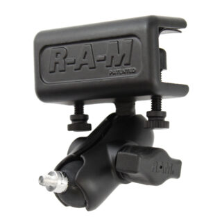 RAM Morsetto di protezione antiabbagliamento Doppio supporto a sfera con perno filettato da 1/4"-20 Ram Mounts RAM-B-177-237