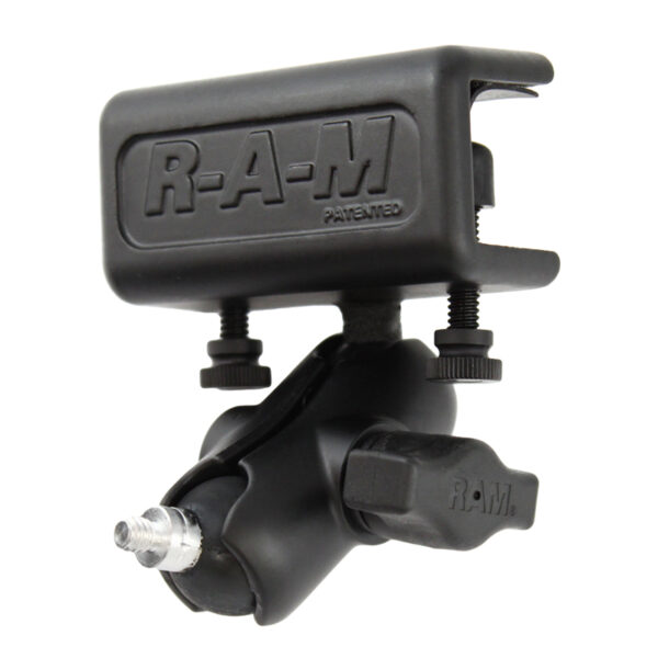 RAM Morsetto di protezione antiabbagliamento Doppio supporto a sfera con perno filettato da 1/4"-20 Ram Mounts RAM-B-177-237