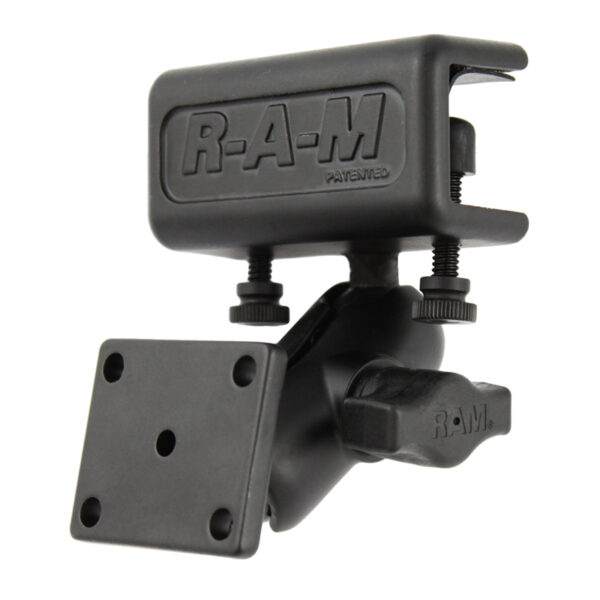 RAM Morsetto antiabbagliamento Doppio supporto a sfera con schema di fori AMPS Ram Mounts RAM-B-177-347U