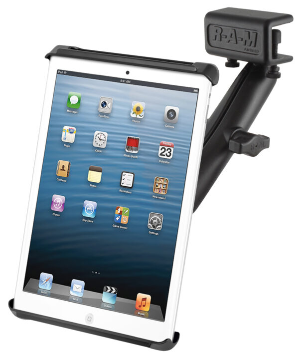 RAM Tab-Tite con supporto a morsetto antiriflesso per tablet da 7" Ram Mounts RAM-B-177-C-TAB2U