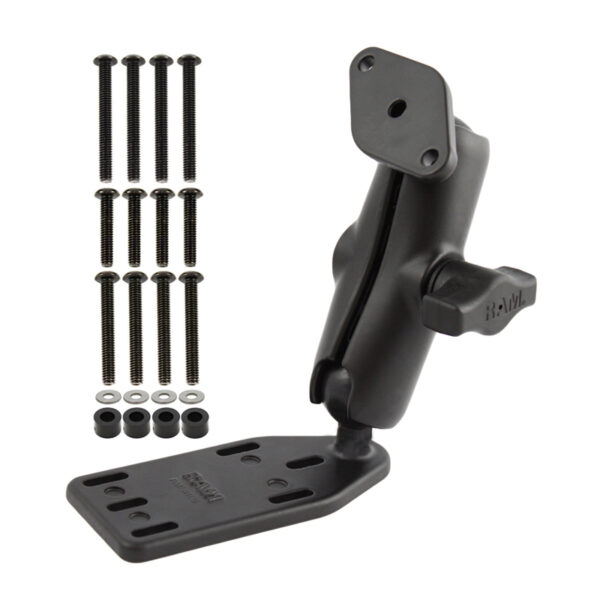 RAM Coperchio Serbatoio Offset Doppio Supporto a Sfera Ram Mounts RAM-B-183U