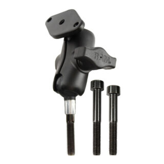 RAM Supporto per morsetto manubrio moto con bulloni M8 - Corto Ram Mounts RAM-B-186U-A