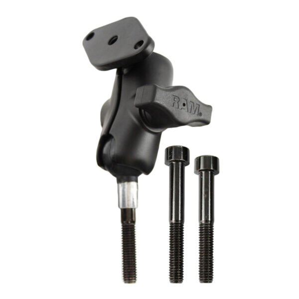 RAM Supporto per morsetto manubrio moto con bulloni M8 - Corto Ram Mounts RAM-B-186U-A