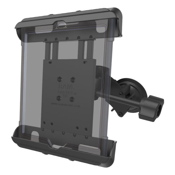 RAM Tab-Tite Supporto a Doppia Ventosa per iPad 1-4 con Custodia Ram Mounts RAM-B-189-A-TAB17-ALA1-KRU