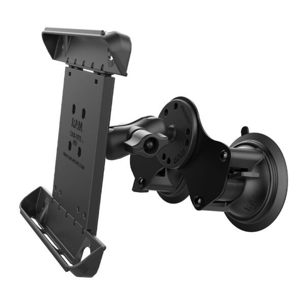 RRAM Tab-Tite Supporto a doppia ventosa per iPad Gen 1-4 Ram Mounts RAM-B-189-A-TAB3U-CRS1 - immagine 2
