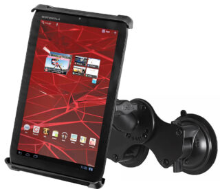 RAM Tab-Tite con RAM Twist-Lock Doppia Ventosa per Tablet di Piccole Ram Mounts RAM-B-189-TAB-SMU