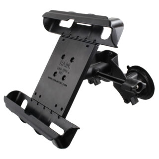 RAM Tab-Tite con Doppia Ventosa Twist-Lock per iPad Gen 1-4 con Custodia Ram Mounts RAM-B-189-TAB17-ALA1-KRU