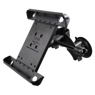 RAM Supporto a ventosa Tab-Tite per iPad Gen 1-4 - Manopola lunga dell'estensione Ram Mounts RAM-B-189-TAB3-ALA1-KRU